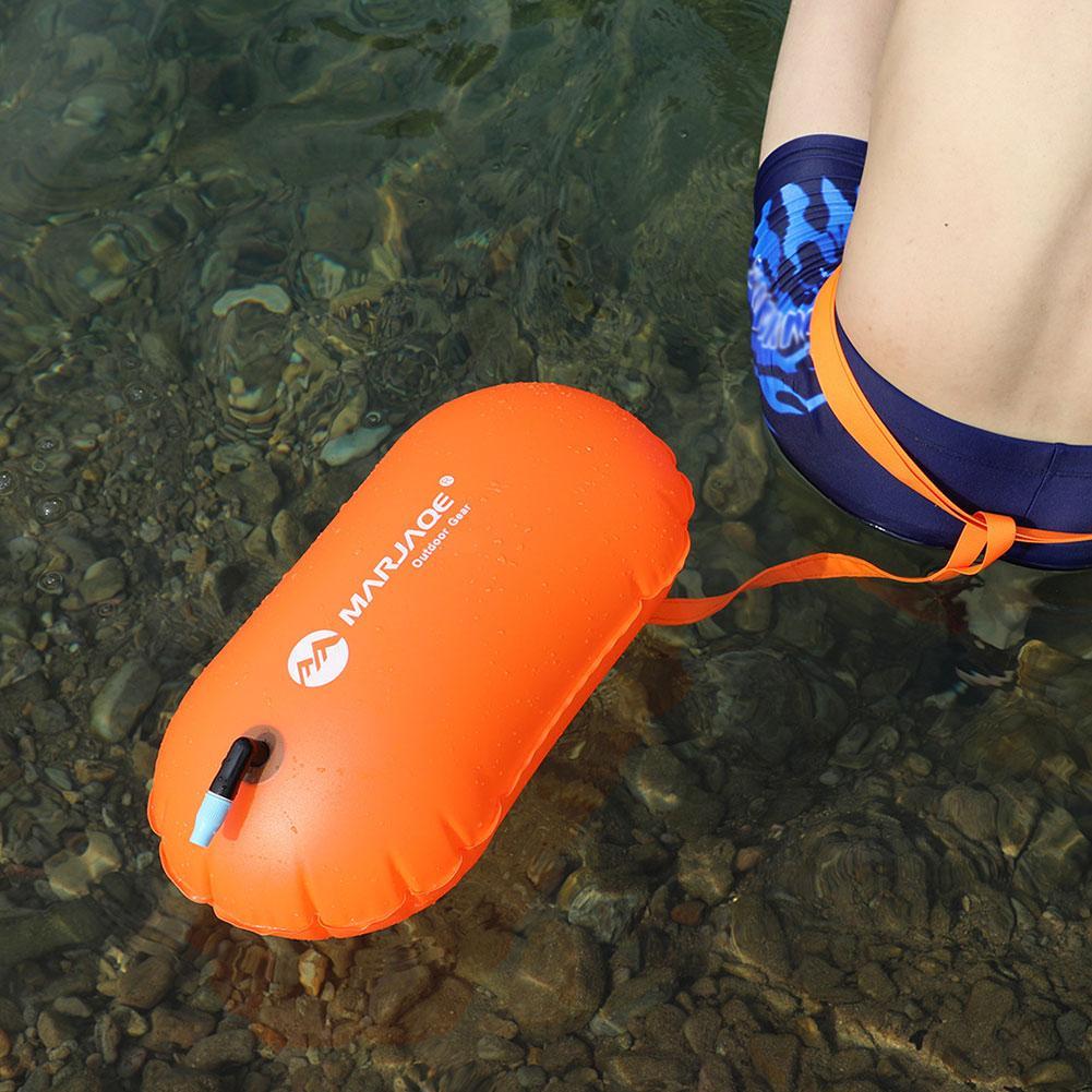 PVC การมองเห็นสูงเปิดน้ําว่ายน - Swim Buoy Open Water บทวิจารณ์และราคา