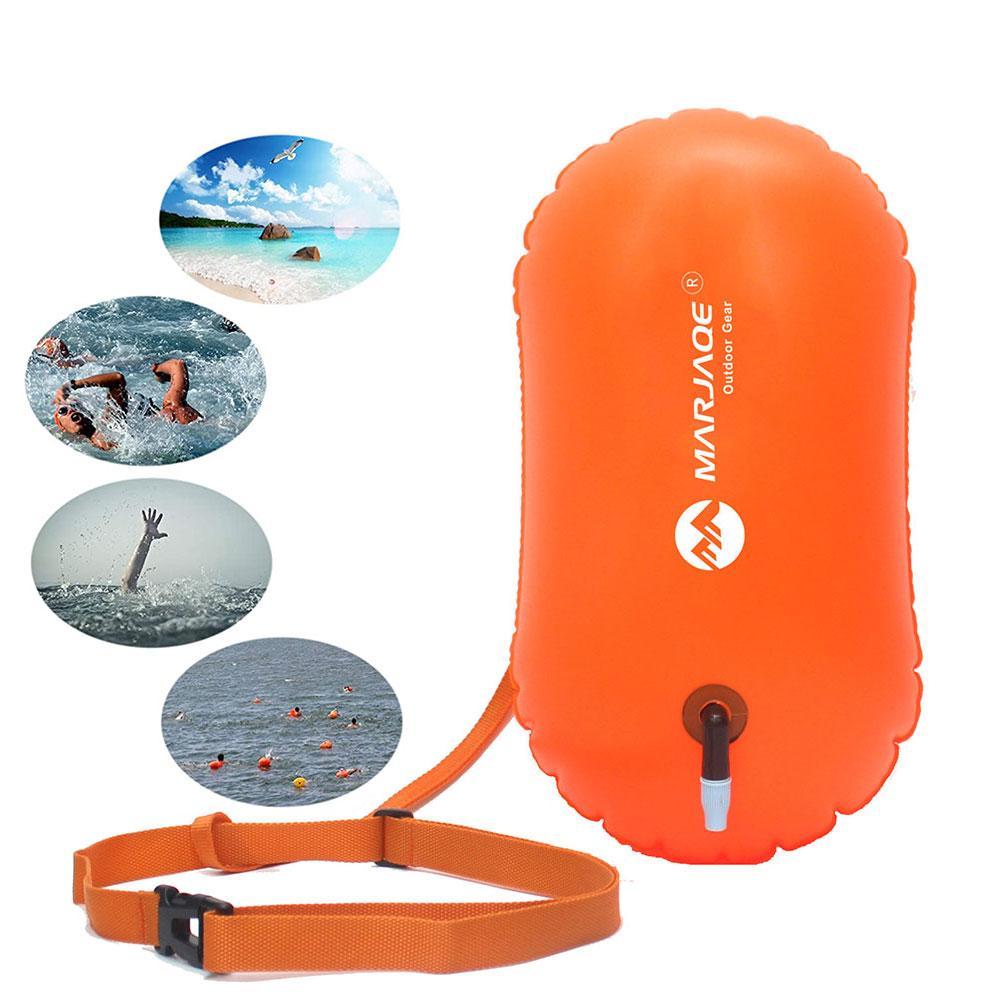 PVC การมองเห็นสูงเปิดน้ําว่ายน - Swim Buoy Open Water บทวิจารณ์และราคา