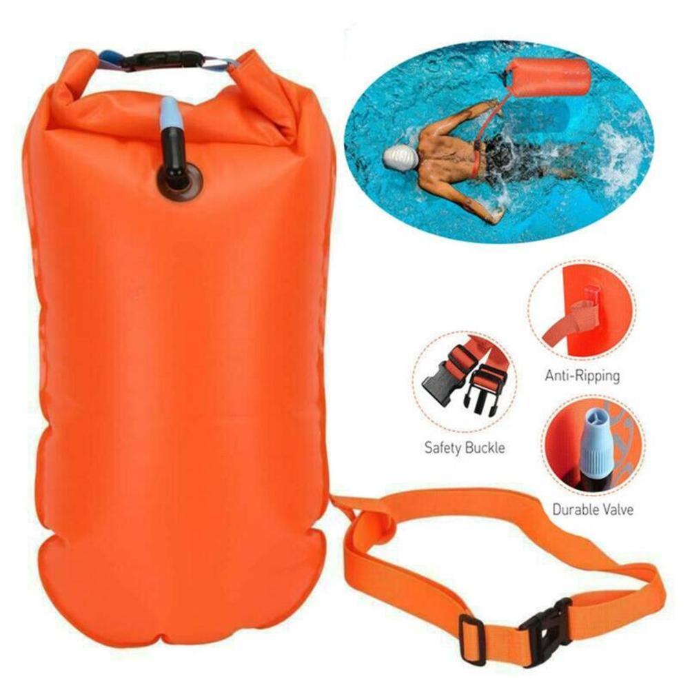 ทุ่นลอยน้ำเป่าลมแบบเปิด น้ำหนั - Swim Buoy Open Water บทวิจารณ์และราคา