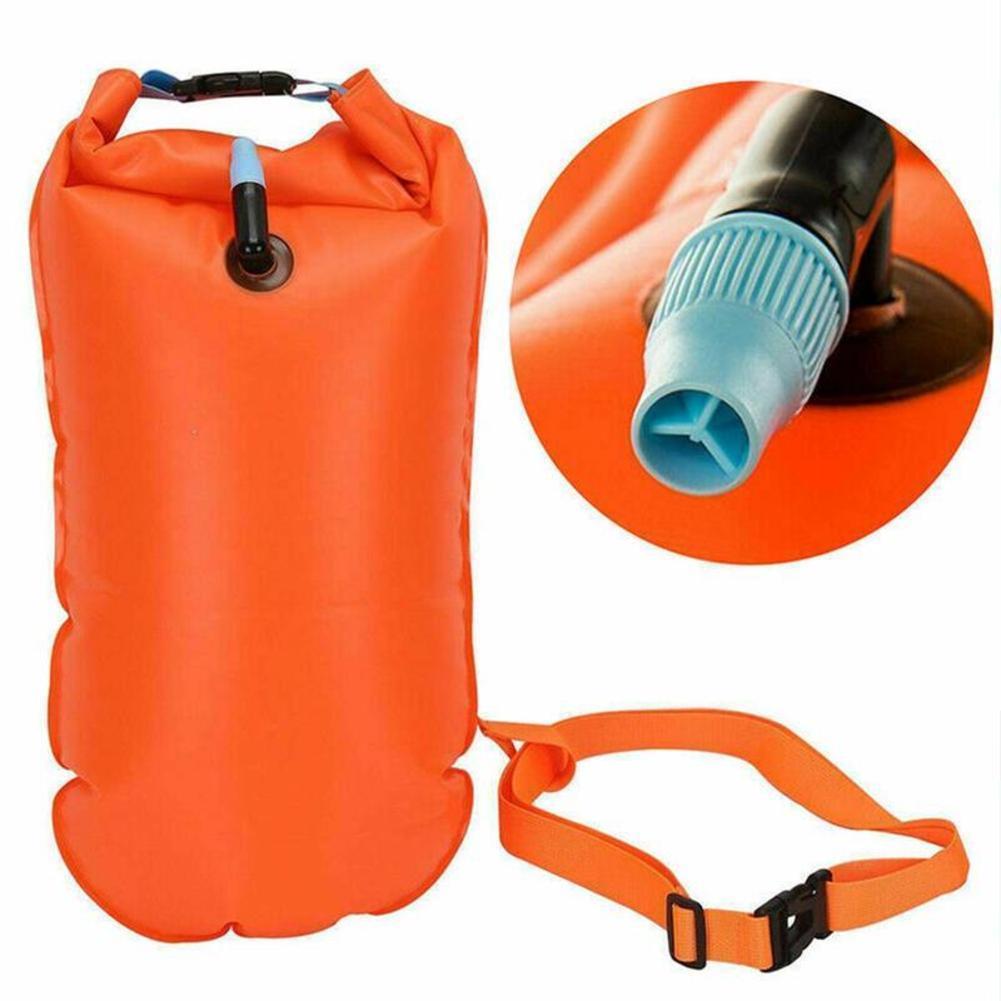 ทุ่นลอยน้ำเป่าลมแบบเปิด น้ำหนั - Swim Buoy Open Water บทวิจารณ์และราคา