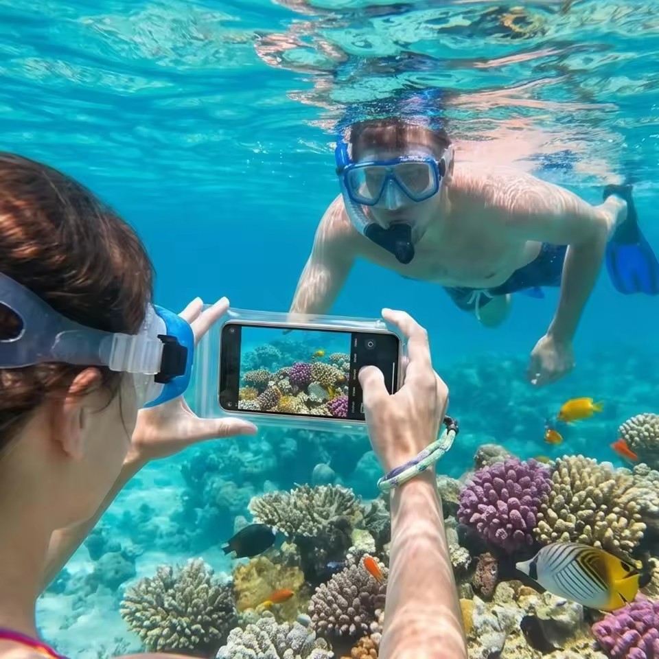 2-20PCS เคสโทรศัพท์ใส ป้องกันฝ - Aquatic Diving บทวิจารณ์และราคา