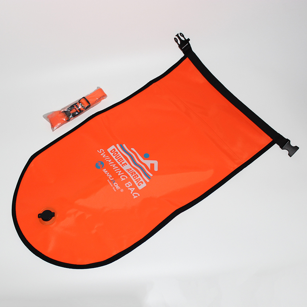 ทุ่นว่ายน้ำพีวีซีแบบเป่าลมได้ก - Swim Buoy Open Water บทวิจารณ์และราคา