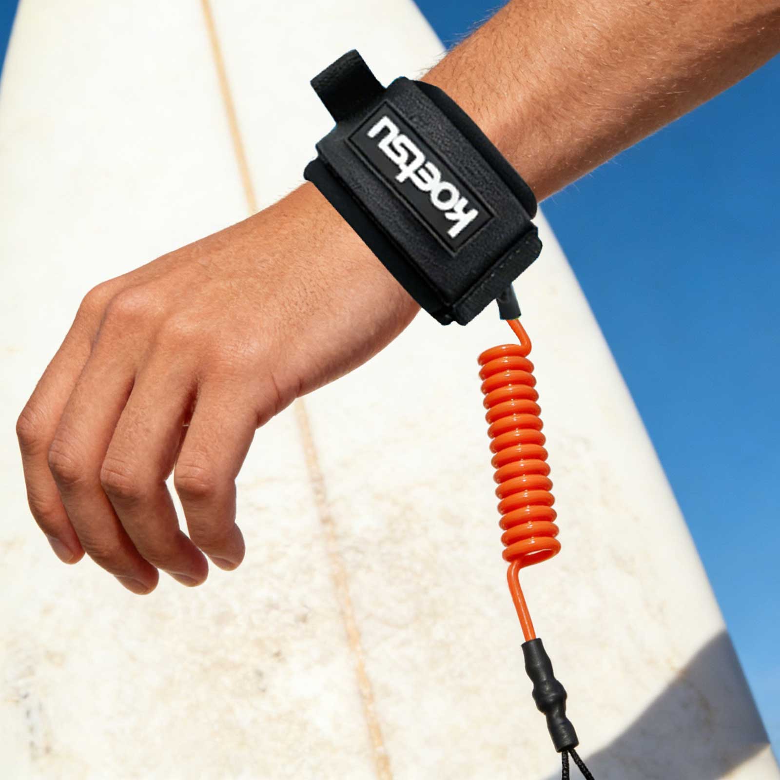 สายรัดข้อเท้าสำหรับกระดาน SUP  - Stand Up Paddle Leash บทวิจารณ์และราคา