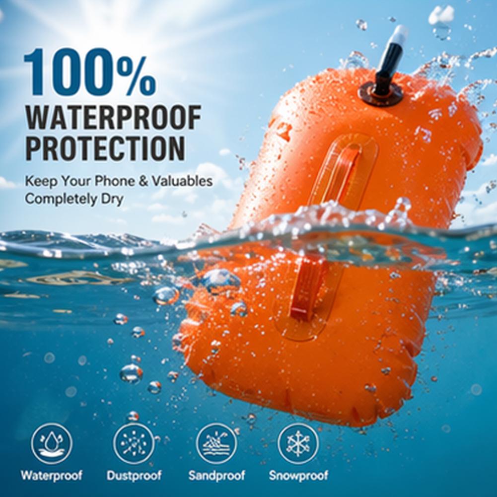 ถุงกันน้ำแบบใหม่สำหรับว่ายน้ำ  - Swim Buoy Open Water บทวิจารณ์และราคา